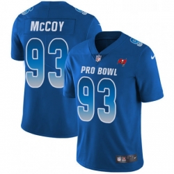 Womens Nike Tampa Bay Buccaneers 93 Gerald McCoy Limited Royal Blue 2018 Pro Bowl NFL Jersey