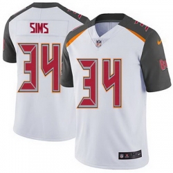 Nike Buccaneers #34 Charles Sims White Youth Stitched NFL Vapor Untouchable Limited Jersey
