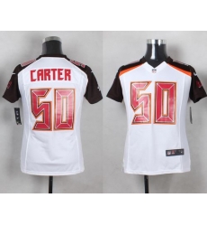 Nike Buccaneers #50 Bruce Carter White Youth Stitched NFL New Elite Jersey