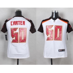 Nike Buccaneers #50 Bruce Carter White Youth Stitched NFL New Elite Jersey