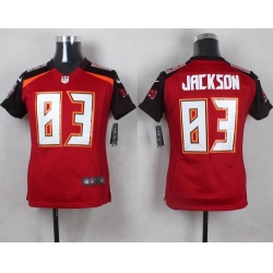 Nike Buccaneers #83 Vincent Jackson Red Team Color Youth Stitched NFL New Elite Jersey
