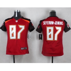Nike Buccaneers #87 Austin Seferian Jenkins Red Team Color Youth Stitched NFL New Elite Jersey