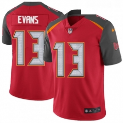Youth Nike Tampa Bay Buccaneers 13 Mike Evans Red Team Color Vapor Untouchable Limited Player NFL Jersey