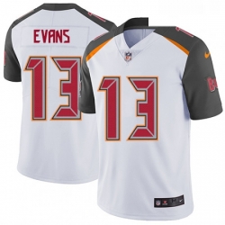 Youth Nike Tampa Bay Buccaneers 13 Mike Evans White Vapor Untouchable Limited Player NFL Jersey