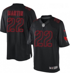 Youth Nike Tampa Bay Buccaneers 22 Doug Martin Limited Black Impact NFL Jersey