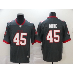 Youth Nike Tampa Bay Buccaneers 45 Devin White Pewter Alternate Vapor Limited Football Jersey