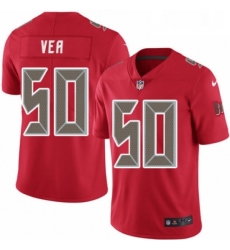 Youth Nike Tampa Bay Buccaneers 50 Vita Vea Limited Red Rush Vapor Untouchable NFL Jersey