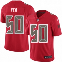 Youth Nike Tampa Bay Buccaneers 50 Vita Vea Limited Red Rush Vapor Untouchable NFL Jersey