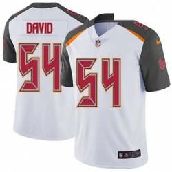 Youth Nike Tampa Bay Buccaneers 54 Lavonte David White Vapor Untouchable Limited Player NFL Jersey