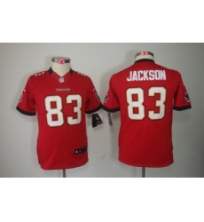 Youth Nike Tampa Bay Buccaneers 83# Vincent Jackson Red Color Limited Jerseys