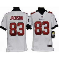 Youth Nike Tampa Bay Buccaneers 83# Vincent Jackson White Nike NFL Jerseys