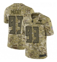 Youth Nike Tampa Bay Buccaneers 93 Gerald McCoy Limited Camo 2018 Salute to Service NFL Jersey