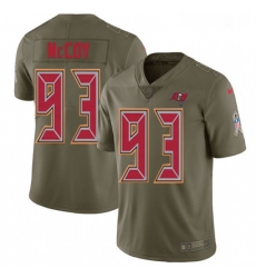 Youth Nike Tampa Bay Buccaneers 93 Gerald McCoy Limited Olive 2017 Salute to Service NFL Jersey