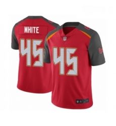 Youth Tampa Bay Buccaneers 45 Devin White Red Team Color Vapor Untouchable Limited Player Football Jersey