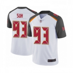 Youth Tampa Bay Buccaneers 93 Ndamukong Suh White Vapor Untouchable Limited Player Football Jersey