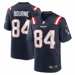 Men New England Patriots Kendrick Bourne #84 Rush Stitched NFL Jersey