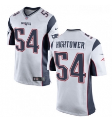 Mens Nike New England Patriots 54 Donta Hightower Game White NFL Jersey