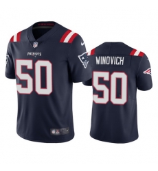 New England Patriots 50 Chase Winovich Men Nike Navy 2020 Vapor Limited Jersey