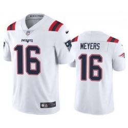 Nike New England Patriots 16 Jakobi Myers White Vapor Untouchable Limited Jersey