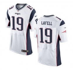 Nike New England Patriots #19 Brandon LaFell White Men 27s Stitched NFL New Elite Jersey