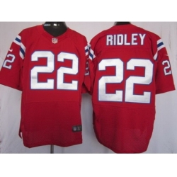Nike New England Patriots 22 Stevan Ridley Red Elite NFL Jersey