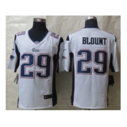 Nike New England Patriots 29 LeGarrette Blount White Game NFL Jersey