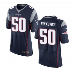 Nike New England Patriots #50 Rob Ninkovich Navy Blue Team Color Men 27s Stitched NFL New Elite Jersey