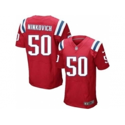 Nike New England Patriots 50 Rob Ninkovich Red Elite NFL Jersey