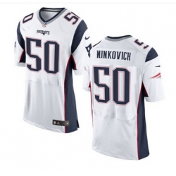Nike New England Patriots #50 Rob Ninkovich White Men 27s Stitched NFL New Elite Jersey