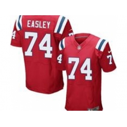 Nike New England Patriots 74 Dominique Easley red Elite NFL Jersey