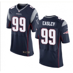 Nike New England Patriots #99 Dominique Easley Navy Blue Team Color Men 27s Stitched NFL New Elite Jersey