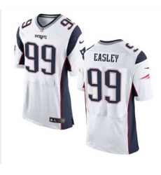 Nike New England Patriots #99 Dominique Easley White Men 27s Stitched NFL New Elite Jersey