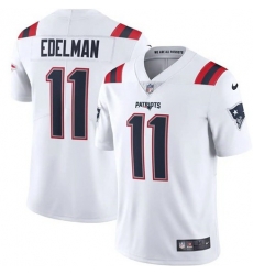 Nike Patriots 11 Julian Edelman White 2020 New Vapor Untouchable Limited Jersey