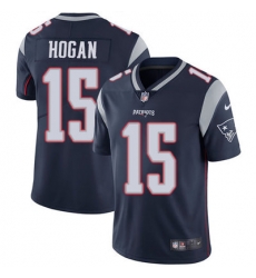 Nike Patriots #15 Chris Hogan Navy Blue Team Color Mens Stitched NFL Vapor Untouchable Limited Jersey