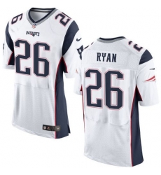 Nike Patriots #26 Logan Ryan White Mens Stitched NFL New Elite Jersey