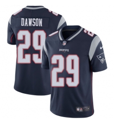 Nike Patriots #29 Duke Dawson Navy Blue Team Color Mens Stitched NFL Vapor Untouchable Limited Jersey