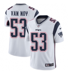 Nike Patriots #53 Kyle Van Noy White Mens Stitched NFL Vapor Untouchable Limited Jersey