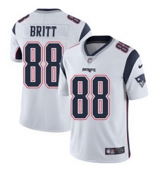 Nike Patriots #88 Kenny Britt White Mens Stitched NFL Vapor Untouchable Limited Jersey