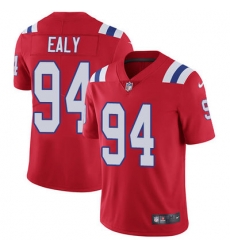 Nike Patriots #94 Kony Ealy Red Alternate Mens Stitched NFL Vapor Untouchable Limited Jersey