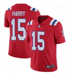 Patriots 15 N 27Keal Harry Red Alternate Men Stitched Football Vapor Untouchable Limited Jersey