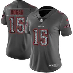 Nike Patriots #15 Chris Hogan Gray Static Womens NFL Vapor Untouchable Game Jersey
