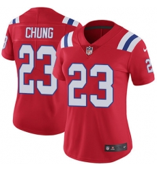 Nike Patriots #23 Patrick Chung Red Alternate Womens Stitched NFL Vapor Untouchable Limited Jersey
