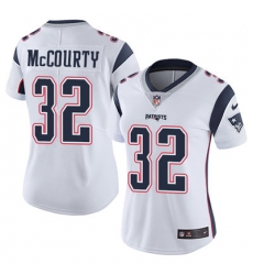 Nike Patriots #32 Devin McCourty White Womens Stitched NFL Vapor Untouchable Limited Jersey