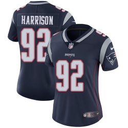 Nike Patriots #92 James Harrison Navy Blue Team Color Womens Stitched NFL Vapor Untouchable Limited Jersey
