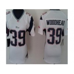 Nike Women New England Patriots #39 Danny Woodhead white Jerseys