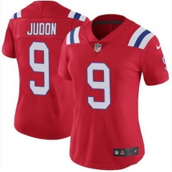 Women New England Patriots 9 Matt Judon Red Red Vapor Untouchable Limited Stitched Jersey