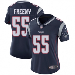 Women Nike New England Patriots #55 Jonathan Freeny Navy Blue Elite Jersey