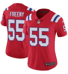 Women Nike New England Patriots #55 Jonathan Freeny Red Jersey
