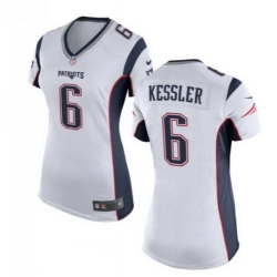 Women Patriots 6 Cody Kessler Navy White Team Football Vapor Untouchable Limited jerseys