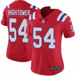 Womens Nike New England Patriots 54 Donta Hightower Red Alternate Vapor Untouchable Limited Player NFL Jersey